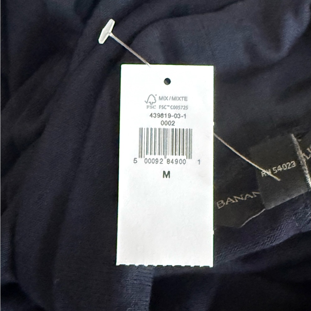 NWT Banana Republic Women’s Navy Blue Knit Turtleneck Top! Medium! NEW! - Picture 5 of 7